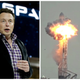 Imagen: Izquierda, Jae C. Hong / AP Images. Derecha, captura del Falcon 9 destruido en el accidente.